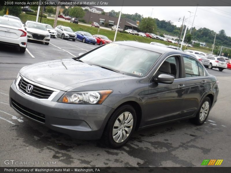 Polished Metal Metallic / Gray 2008 Honda Accord LX Sedan