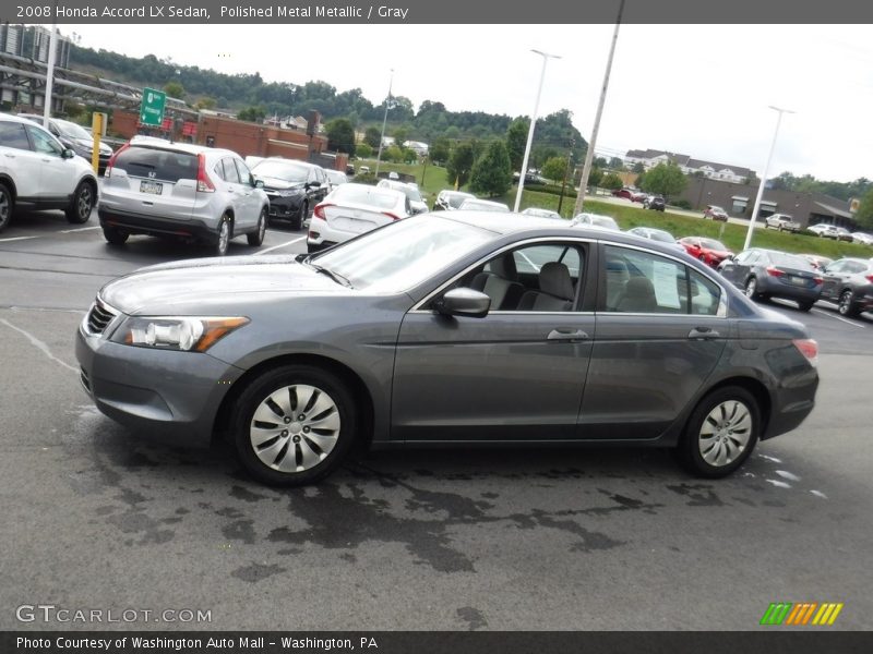 Polished Metal Metallic / Gray 2008 Honda Accord LX Sedan