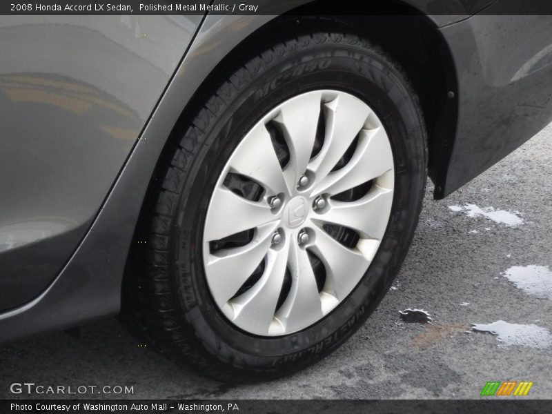 Polished Metal Metallic / Gray 2008 Honda Accord LX Sedan