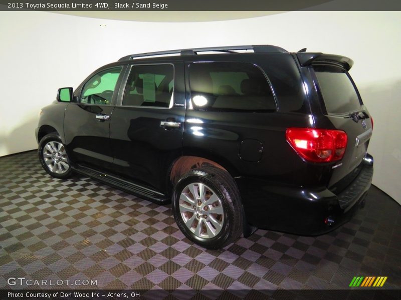 Black / Sand Beige 2013 Toyota Sequoia Limited 4WD