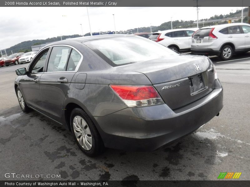 Polished Metal Metallic / Gray 2008 Honda Accord LX Sedan