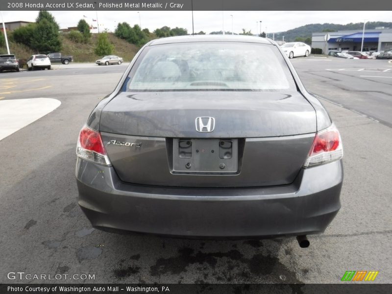 Polished Metal Metallic / Gray 2008 Honda Accord LX Sedan