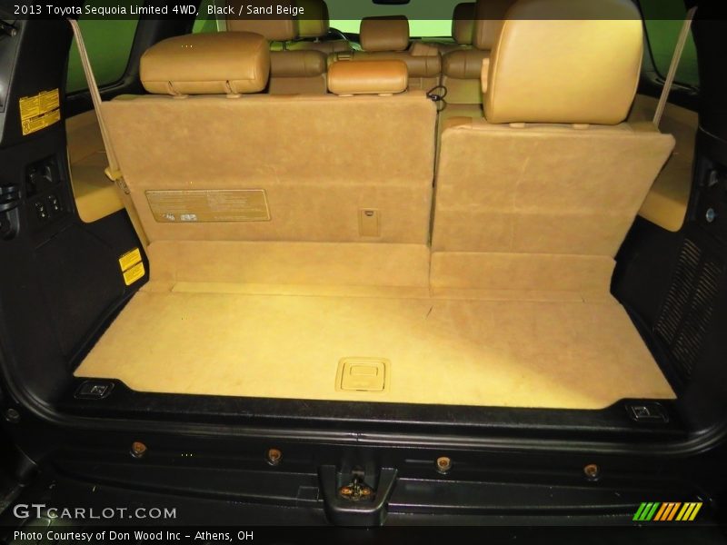 Black / Sand Beige 2013 Toyota Sequoia Limited 4WD