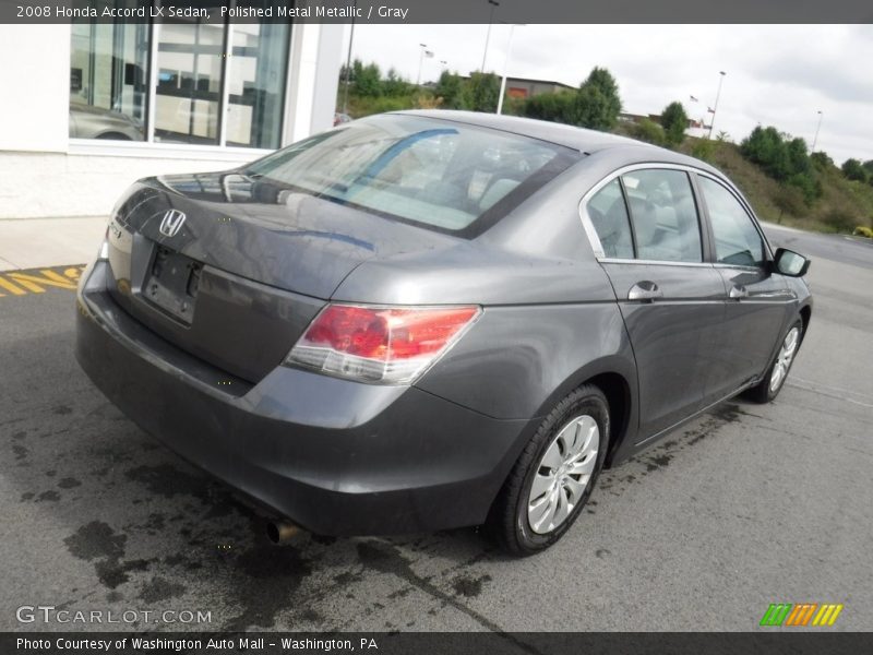 Polished Metal Metallic / Gray 2008 Honda Accord LX Sedan