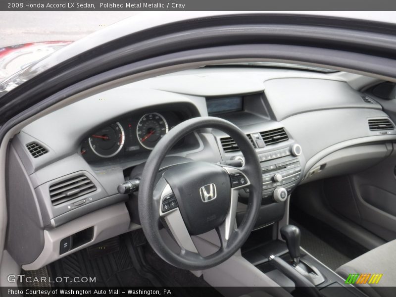 Polished Metal Metallic / Gray 2008 Honda Accord LX Sedan