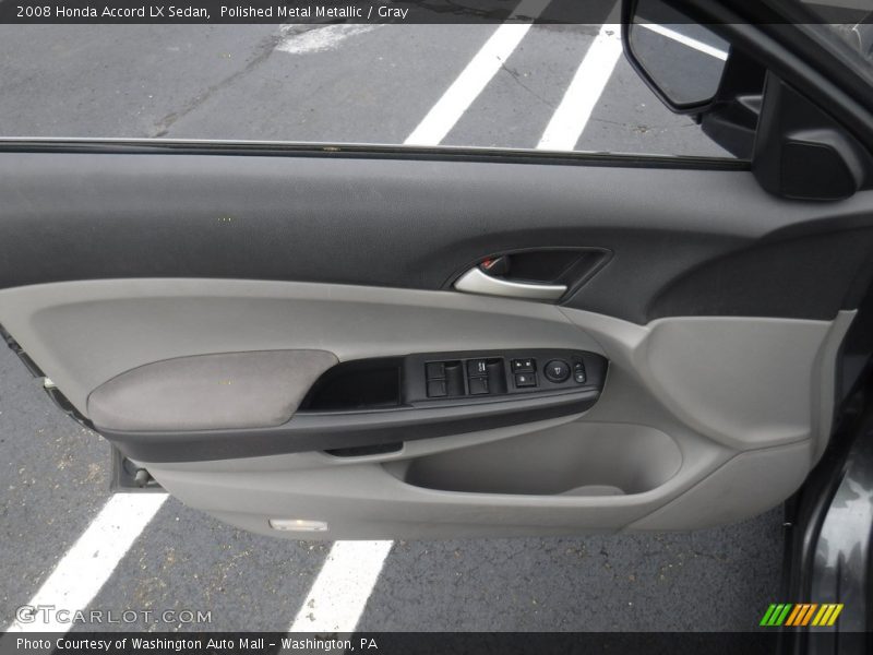 Polished Metal Metallic / Gray 2008 Honda Accord LX Sedan