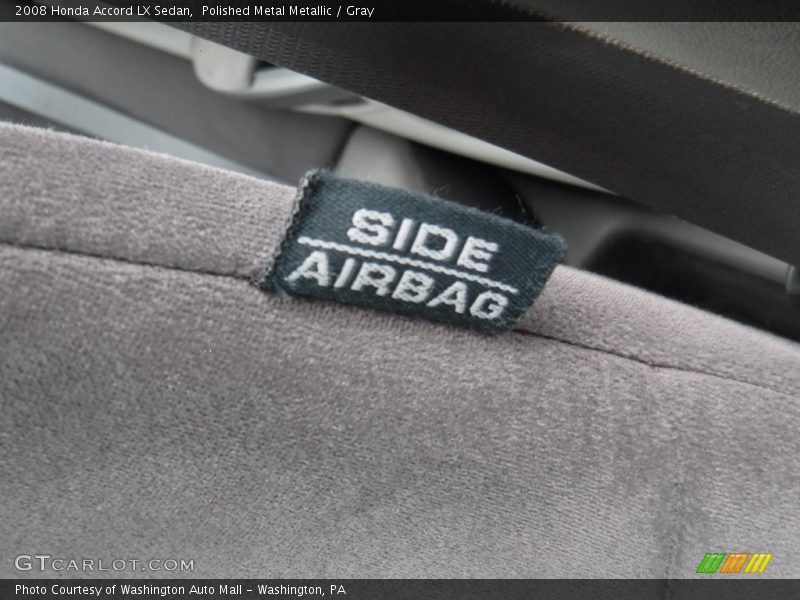 Polished Metal Metallic / Gray 2008 Honda Accord LX Sedan