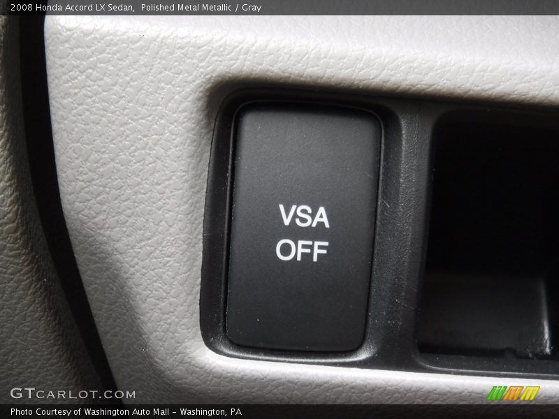 Polished Metal Metallic / Gray 2008 Honda Accord LX Sedan