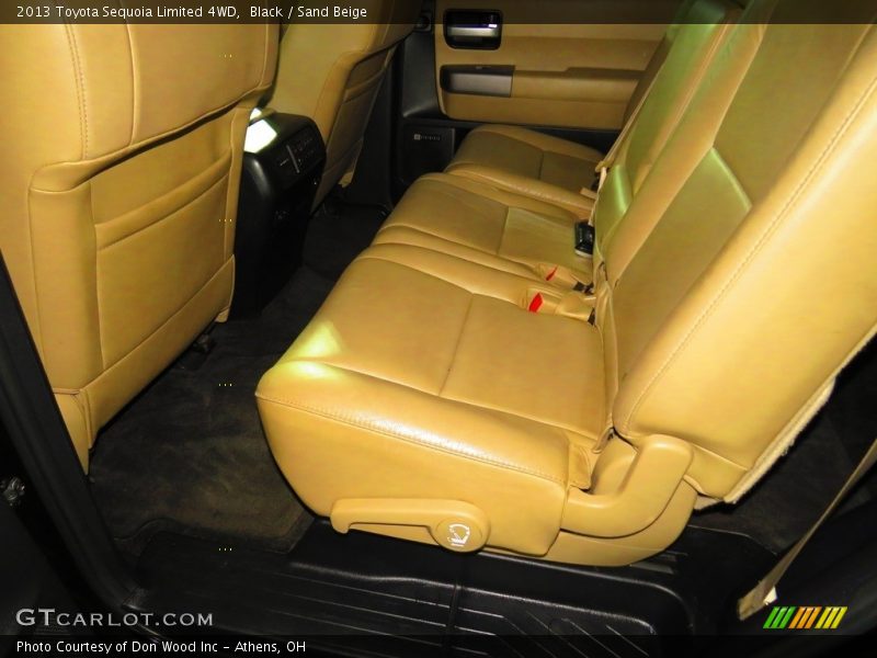 Black / Sand Beige 2013 Toyota Sequoia Limited 4WD