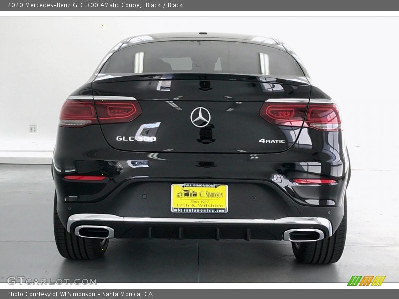Black / Black 2020 Mercedes-Benz GLC 300 4Matic Coupe