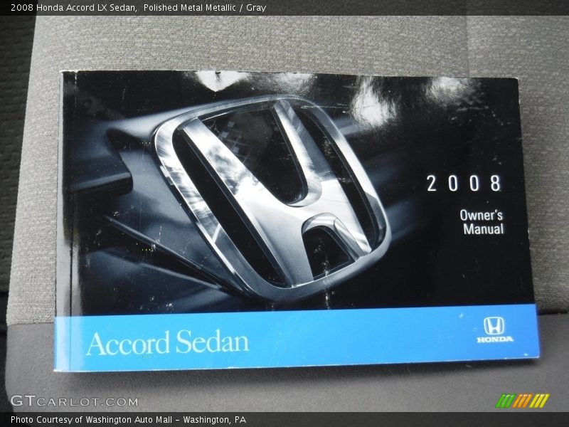 Polished Metal Metallic / Gray 2008 Honda Accord LX Sedan