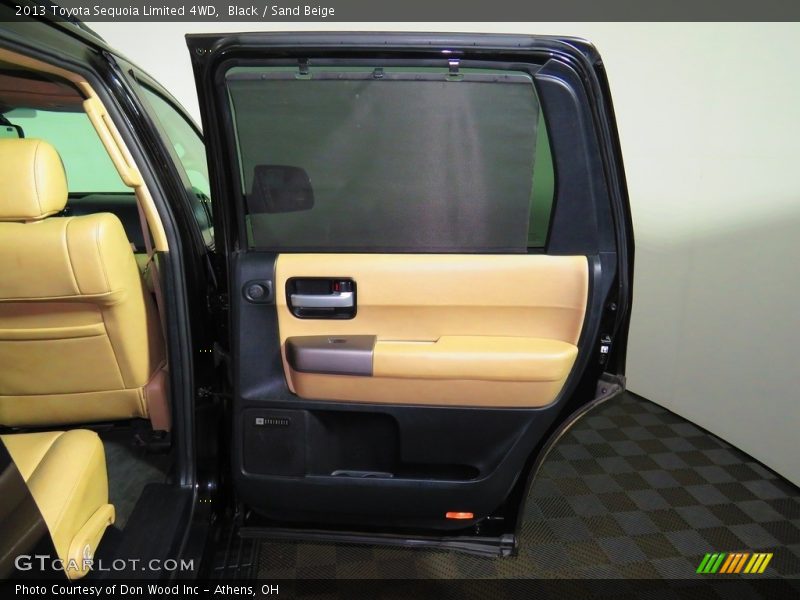 Black / Sand Beige 2013 Toyota Sequoia Limited 4WD