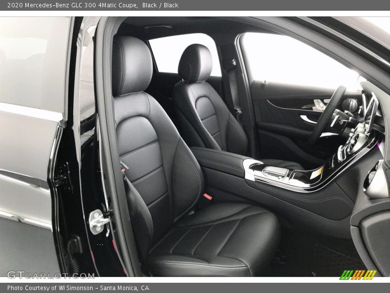 Front Seat of 2020 GLC 300 4Matic Coupe