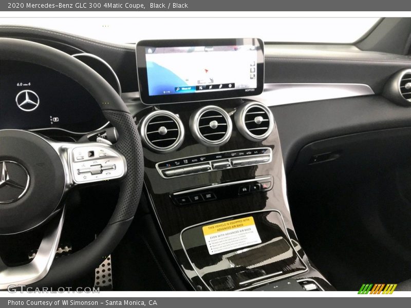 Controls of 2020 GLC 300 4Matic Coupe