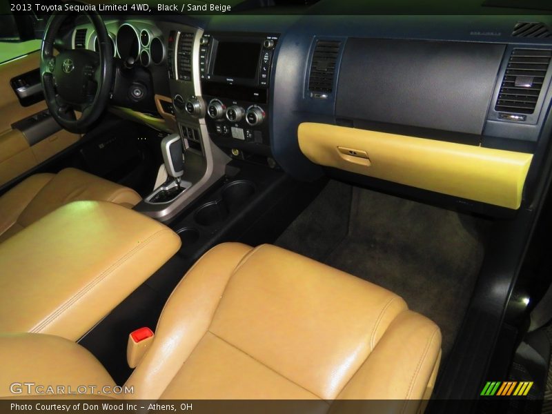 Black / Sand Beige 2013 Toyota Sequoia Limited 4WD