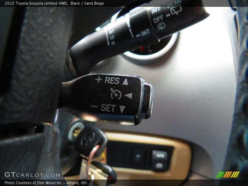 Black / Sand Beige 2013 Toyota Sequoia Limited 4WD