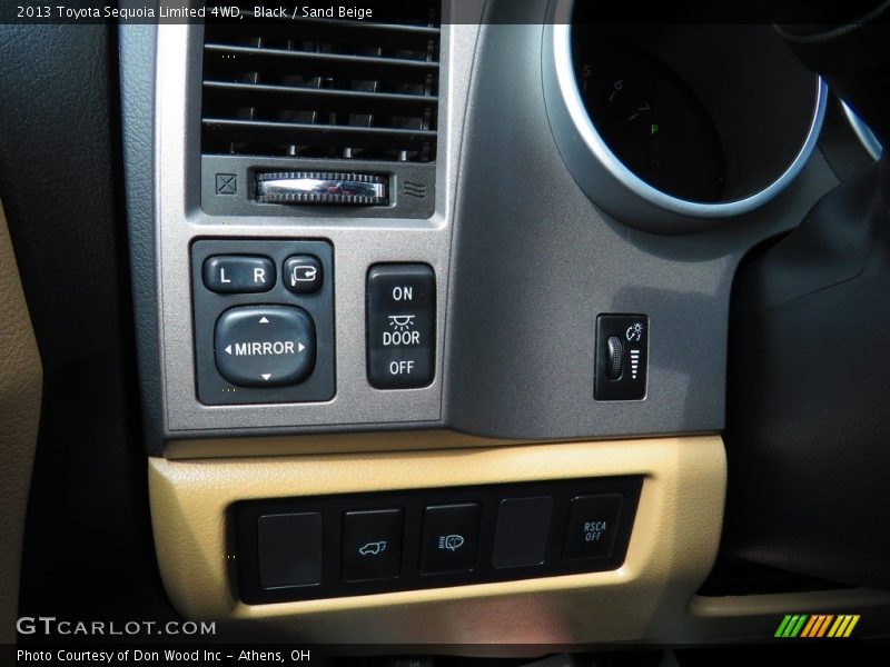Black / Sand Beige 2013 Toyota Sequoia Limited 4WD