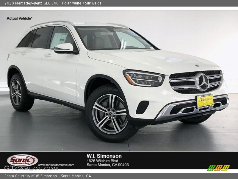 Polar White / Silk Beige 2020 Mercedes-Benz GLC 300