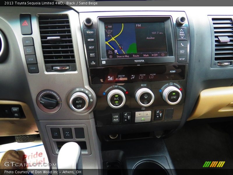 Black / Sand Beige 2013 Toyota Sequoia Limited 4WD