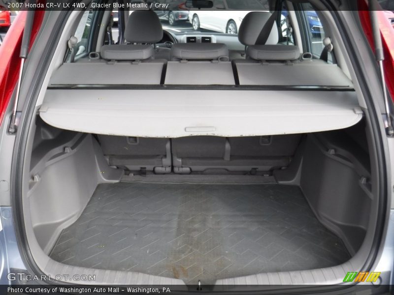 Glacier Blue Metallic / Gray 2007 Honda CR-V LX 4WD