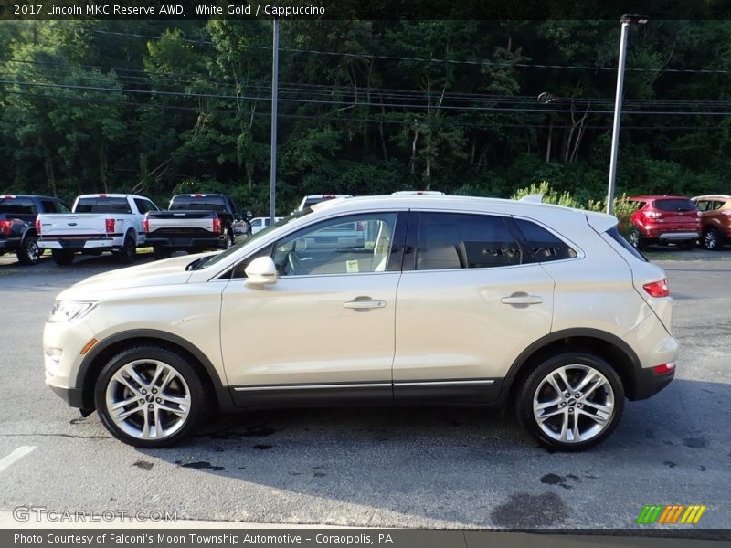 White Gold / Cappuccino 2017 Lincoln MKC Reserve AWD