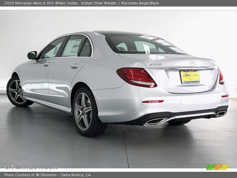  2020 E 450 4Matic Sedan Iridium Silver Metallic