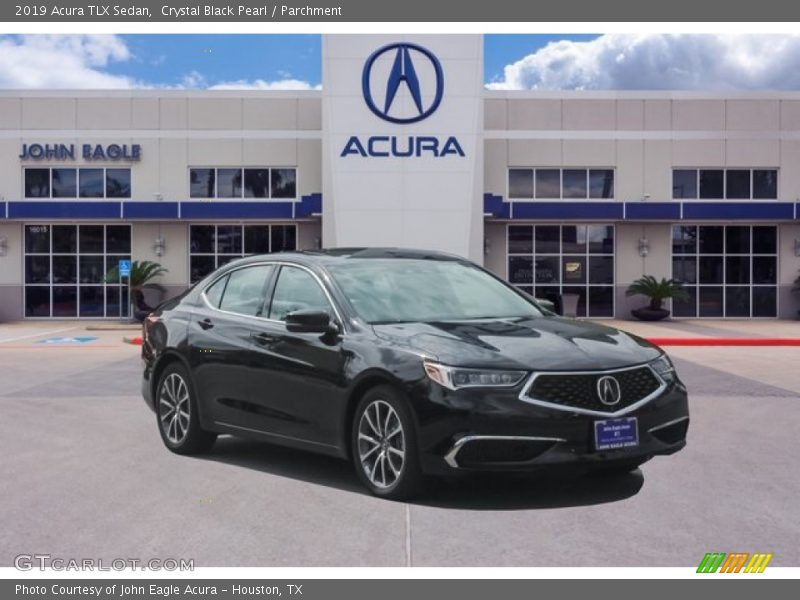 Crystal Black Pearl / Parchment 2019 Acura TLX Sedan