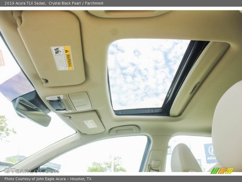 Crystal Black Pearl / Parchment 2019 Acura TLX Sedan