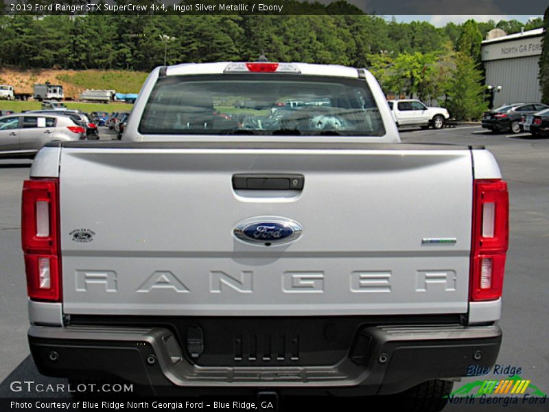 Ingot Silver Metallic / Ebony 2019 Ford Ranger STX SuperCrew 4x4