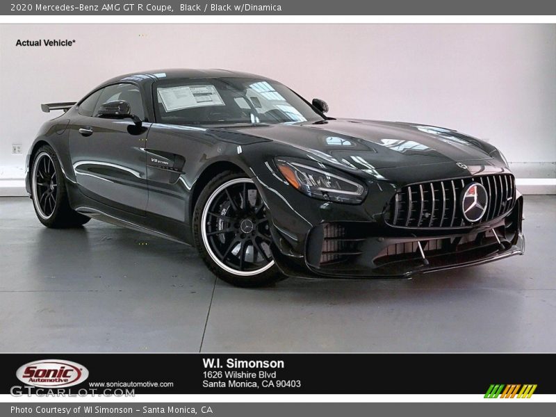 Black / Black w/Dinamica 2020 Mercedes-Benz AMG GT R Coupe