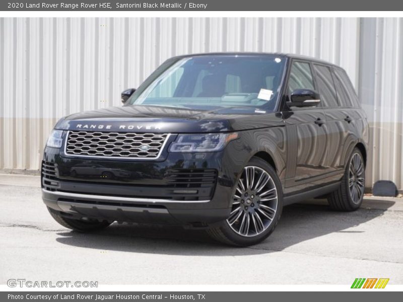 Santorini Black Metallic / Ebony 2020 Land Rover Range Rover HSE