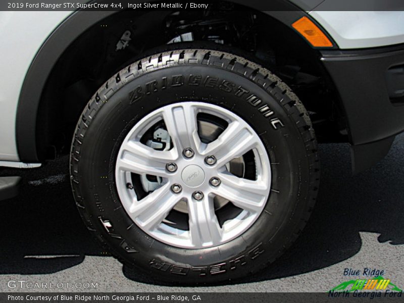 Ingot Silver Metallic / Ebony 2019 Ford Ranger STX SuperCrew 4x4