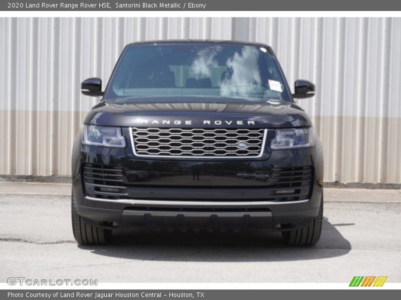 Santorini Black Metallic / Ebony 2020 Land Rover Range Rover HSE