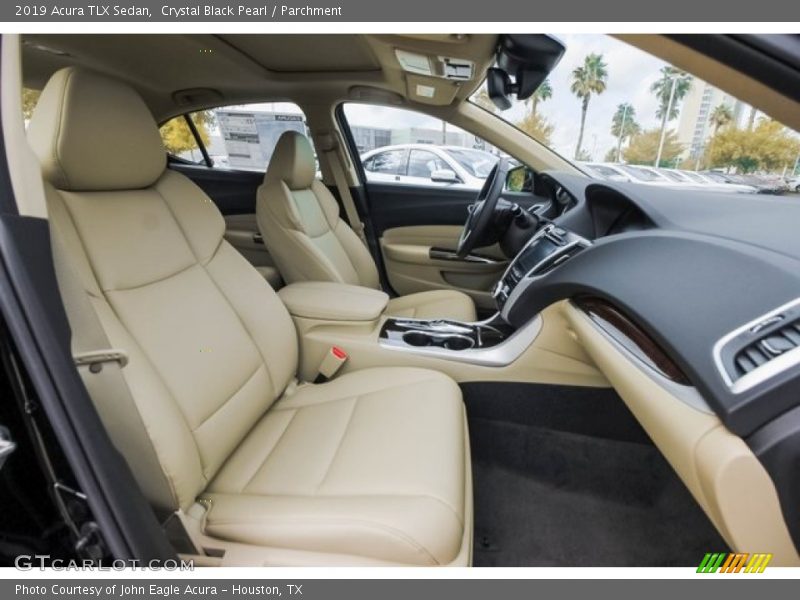 Crystal Black Pearl / Parchment 2019 Acura TLX Sedan
