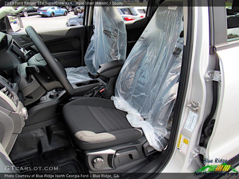 Ingot Silver Metallic / Ebony 2019 Ford Ranger STX SuperCrew 4x4