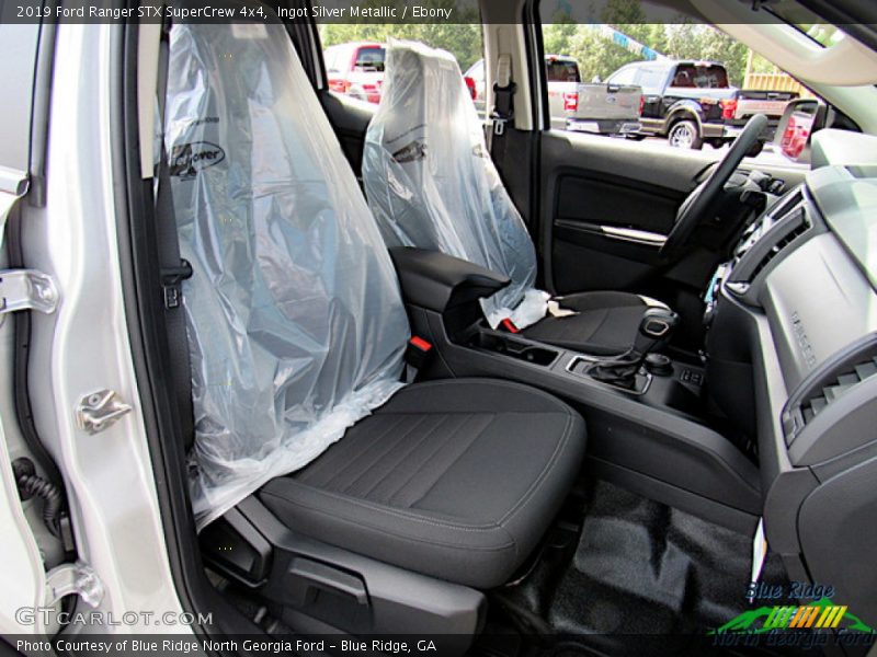 Ingot Silver Metallic / Ebony 2019 Ford Ranger STX SuperCrew 4x4