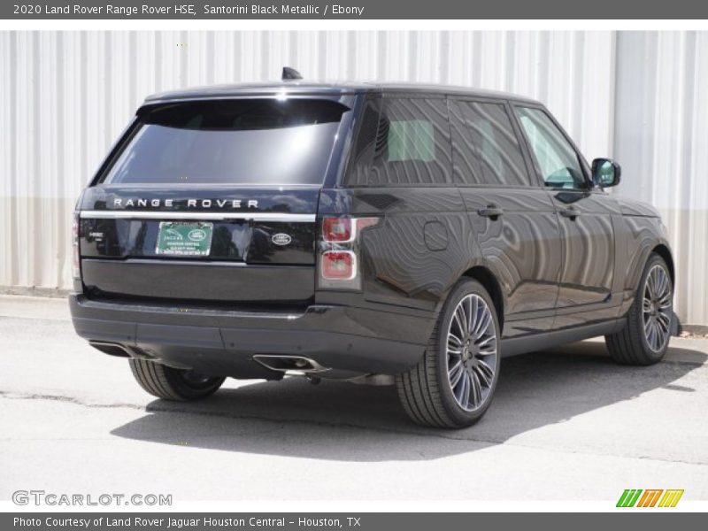 Santorini Black Metallic / Ebony 2020 Land Rover Range Rover HSE