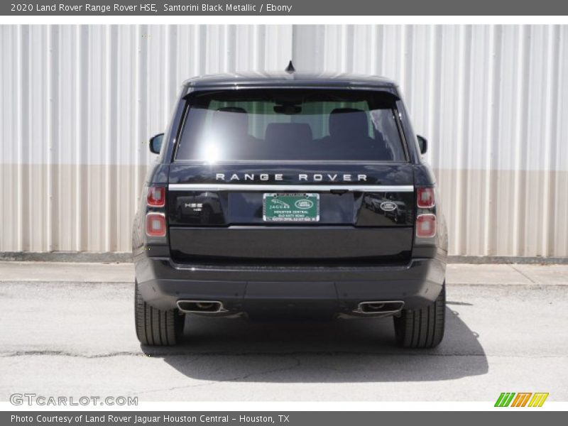 Santorini Black Metallic / Ebony 2020 Land Rover Range Rover HSE