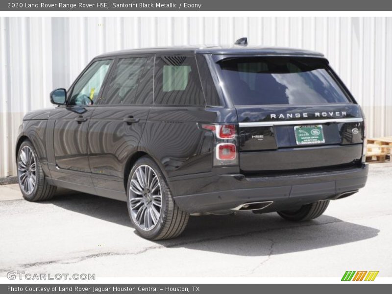 Santorini Black Metallic / Ebony 2020 Land Rover Range Rover HSE