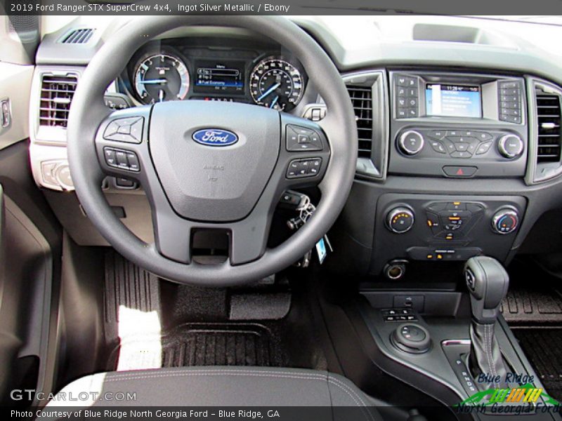 Ingot Silver Metallic / Ebony 2019 Ford Ranger STX SuperCrew 4x4