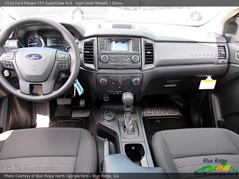 Ingot Silver Metallic / Ebony 2019 Ford Ranger STX SuperCrew 4x4