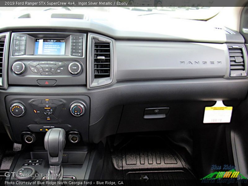 Ingot Silver Metallic / Ebony 2019 Ford Ranger STX SuperCrew 4x4