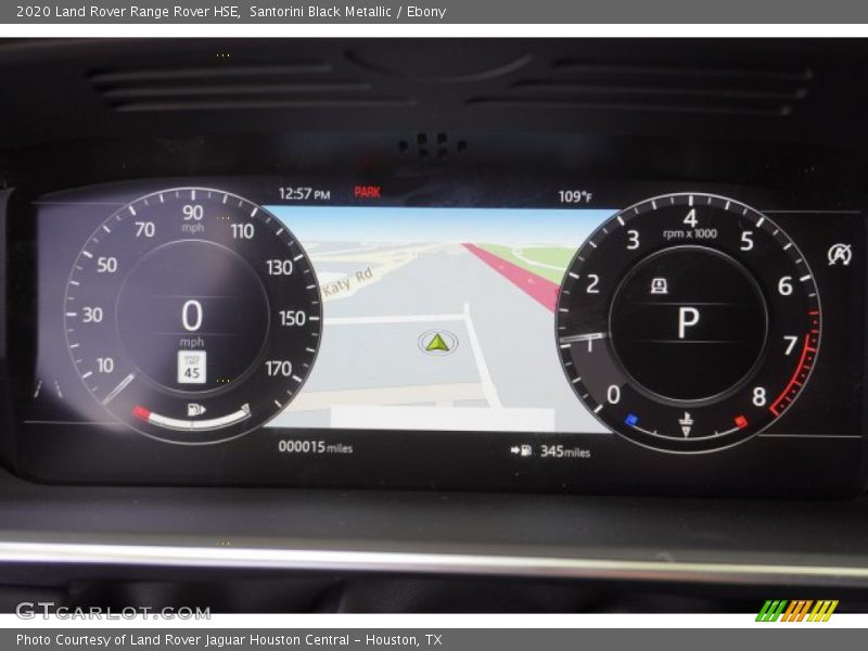  2020 Range Rover HSE HSE Gauges