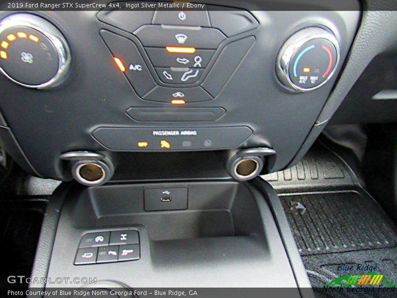 Ingot Silver Metallic / Ebony 2019 Ford Ranger STX SuperCrew 4x4
