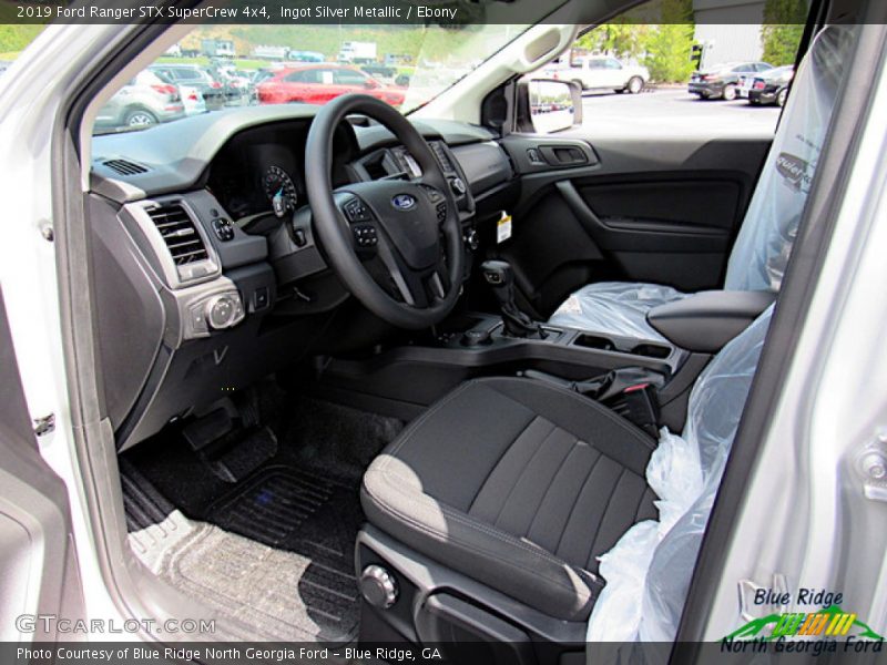 Ingot Silver Metallic / Ebony 2019 Ford Ranger STX SuperCrew 4x4