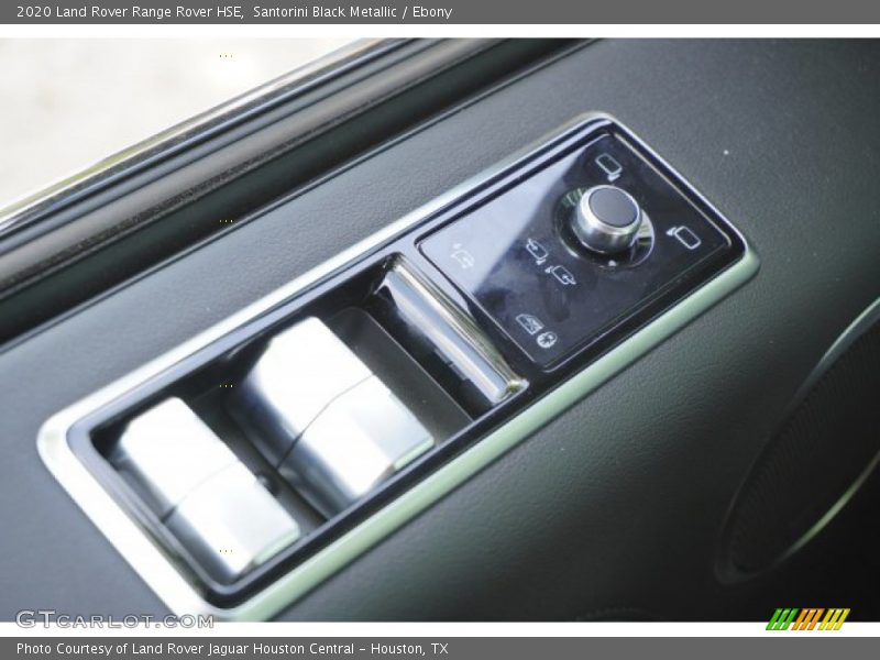 Controls of 2020 Range Rover HSE