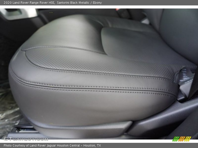 Front Seat of 2020 Range Rover HSE
