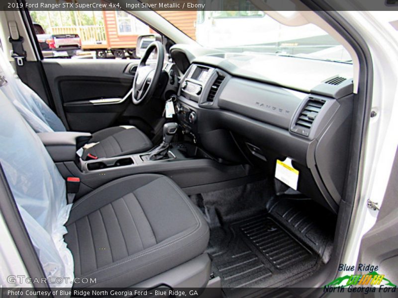 Ingot Silver Metallic / Ebony 2019 Ford Ranger STX SuperCrew 4x4