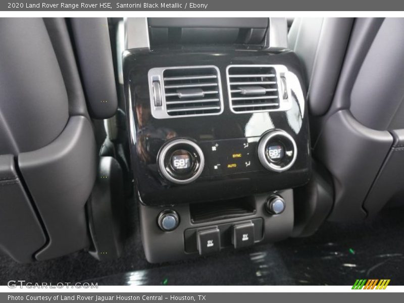 Controls of 2020 Range Rover HSE