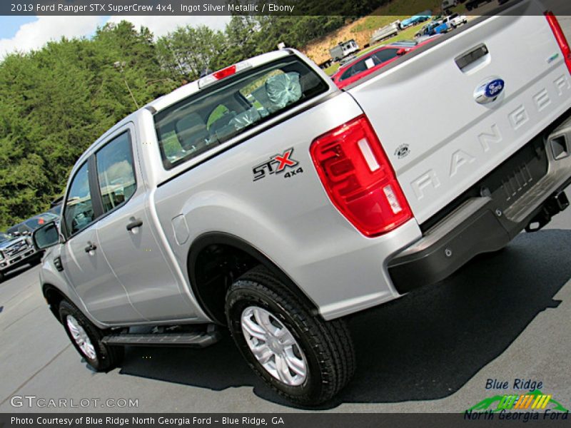 Ingot Silver Metallic / Ebony 2019 Ford Ranger STX SuperCrew 4x4